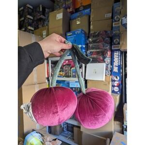 Target CHERRIES THROW PILLOW Berry Room Essentials VALENTINE DAY Decorative PINK